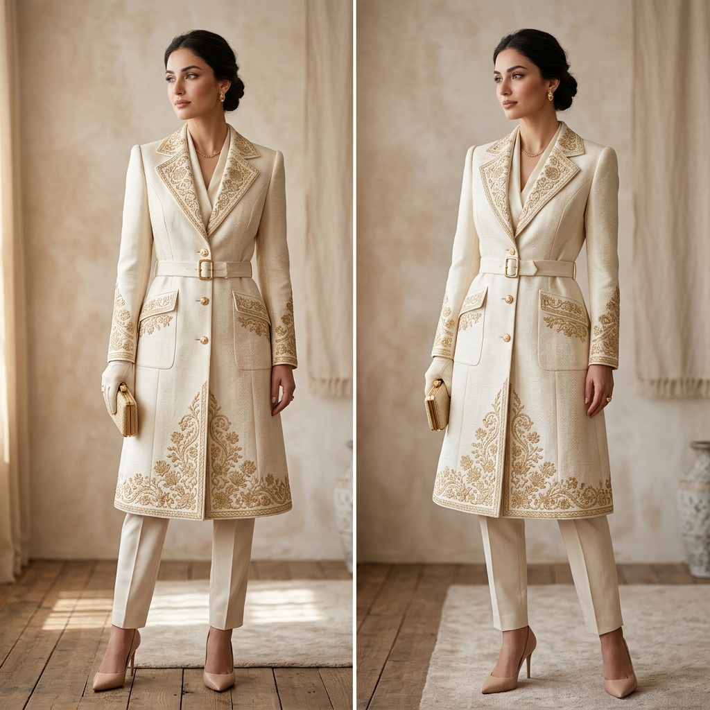 Cream Coat